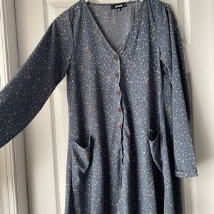 Long Sleeve Dress, Button Down Dress